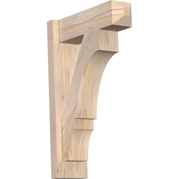 Ekena Millwork Balboa Smooth Craftsman Outlooker, Douglas Fir, 5 1/2"W x 16"D x 24"H OUT06X16X24BOA04SDF - main